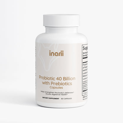 Probiotic 40 Billion with Prebiotics