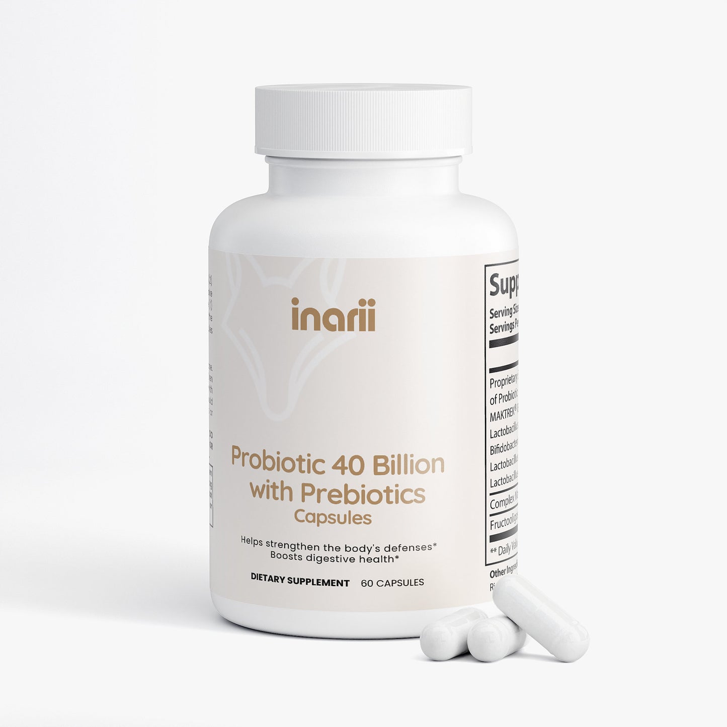Probiotic 40 Billion with Prebiotics